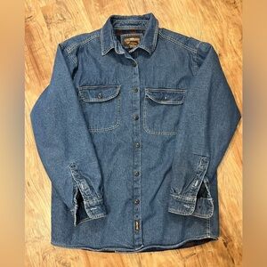 Vintage Levi's Denim Fleece-Lined Shacket